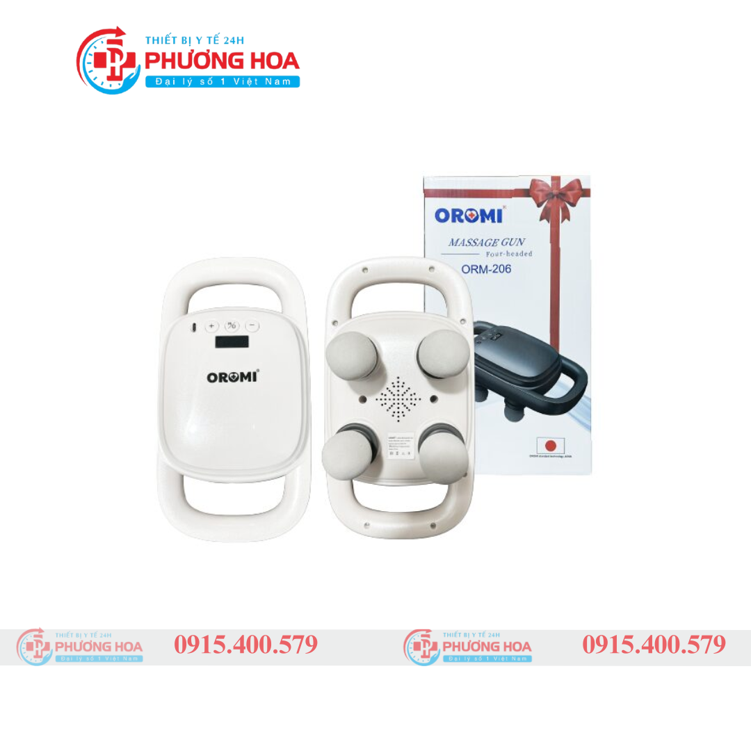 ORM-206 - Máy Massage Toàn Thân 4 Đầu